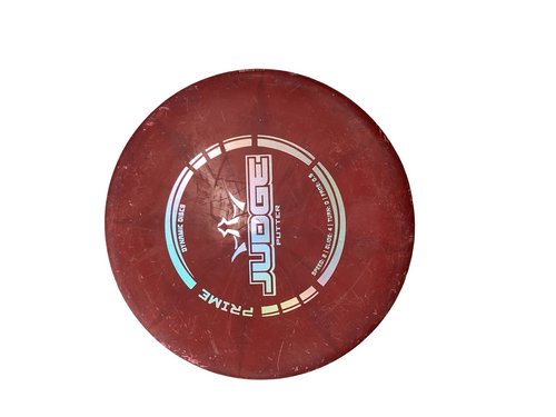 Vist Large View of Product Image Which is Used Dynamic Discs JUDGE Disc Golf Putter Red