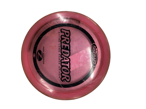 Vist Large View of Product Image Which is Used Discraft PREDATOR Disc Golf Driver Pink