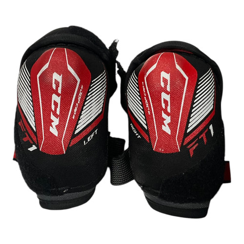 Vist Large View of Product Image Which is Used CCM JETSPEED FT1 Youth Elbow Pads SM