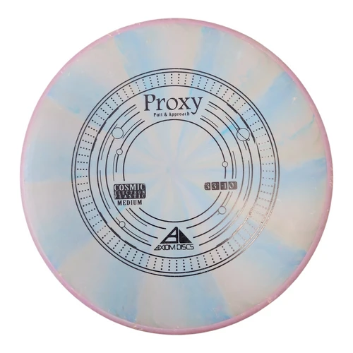 Vist Large View of Product Image Which is Used Axiom PROXY Disc Golf Putter Royal Blue 175g