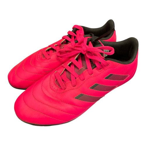 Vist Large View of Product Image Which is Used Adidas Soccer Cleats Pink Junior 04