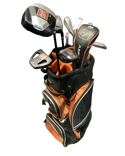 Vist Large View of Product Image Which is Used Aspire SET Mens Package Set RH Black 11 Piece