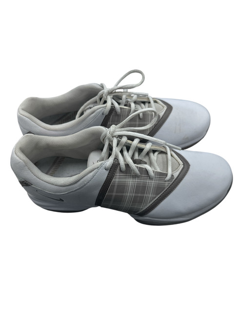Vist Large View of Product Image Which is Used Nike Womens Golf Shoes White Senior 9