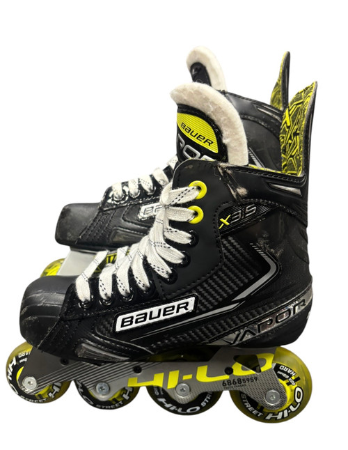 Vist Large View of Product Image Which is Used Bauer VAPOR X3.5 ROLLER SKATES Junior Aggressive Skates Black Junior 02