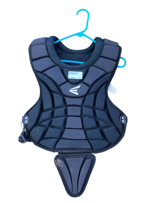 Vist Large View of Product Image Which is Used Easton BLACK Catchers Chest Protector Black Intermed