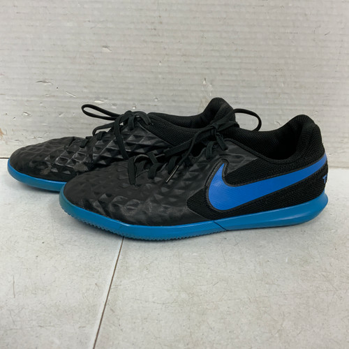 Vist Large View of Product Image Which is Used Nike Soccer Indoor Shoes Black Senior 6.5