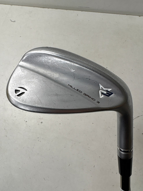 Vist Large View of Product Image Which is Used Taylormade MILLED GRIND 3 Golf Wedge Mens RH 54 Degree