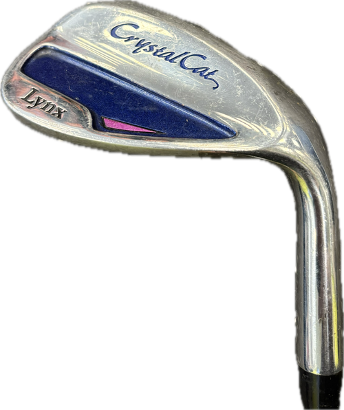 Vist Large View of Product Image Which is Used Lynx CRYSTAL CAT Golf Wedge Womens RH 56 Degree