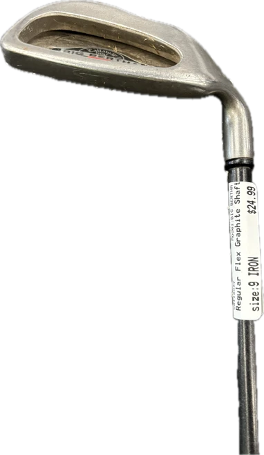 Vist Large View of Product Image Which is Used Callaway BIG BERTHA Mens Individual Iron RH 9 Iron