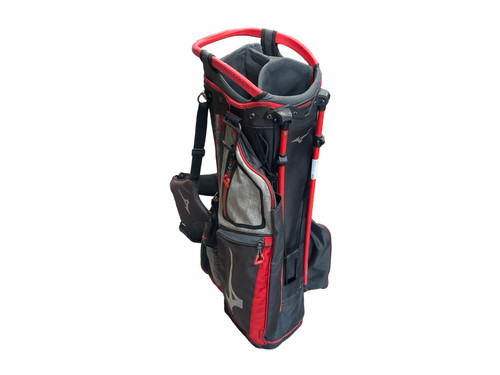 Vist Large View of Product Image Which is Used Mizuno BR-D4 STAND BAG Mens Stand Bag Red