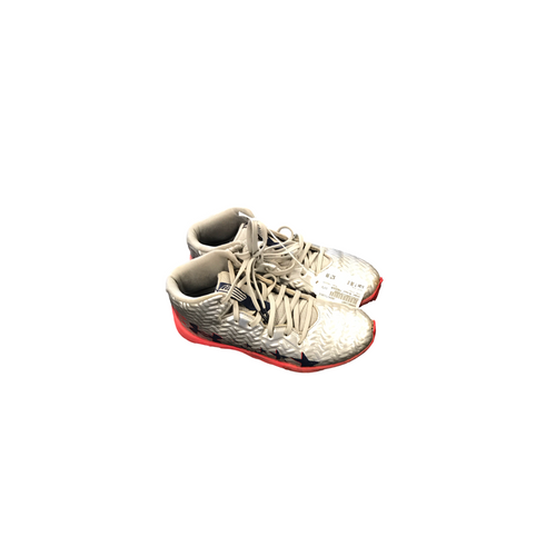 Vist Large View of Product Image Which is Used Under Armour FREEDOM BB/SB Cleats Grey Youth 06.0