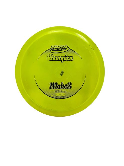 Vist Large View of Product Image Which is Used Innova Champion Mako3 173g Disc Golf Mid Range