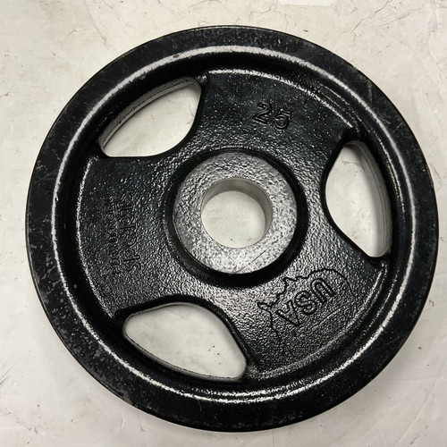 Vist Large View of Product Image Which is Used USA Olympic Plate 25 lb
