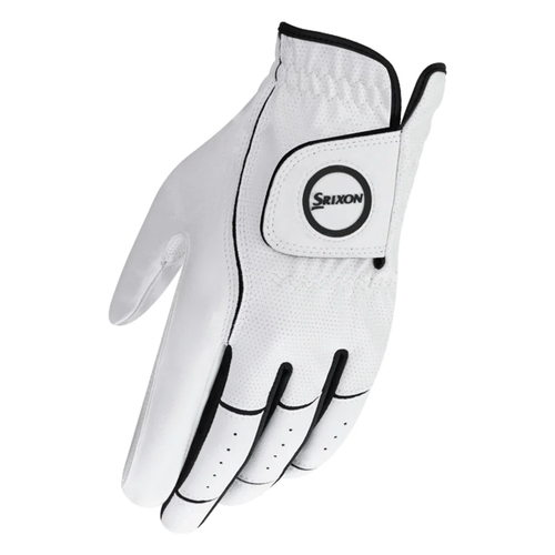 Vist Large View of Product Image Which is New Srixon All-Weather Junior Golf Glove- Worn on Left Hand MD