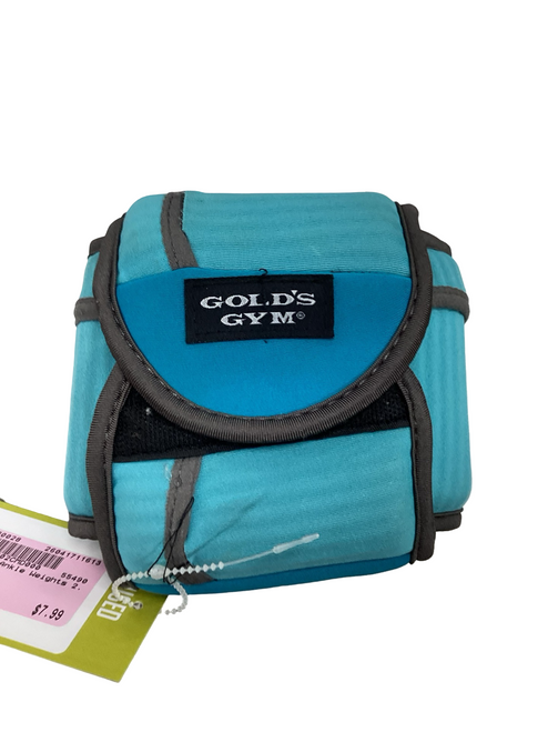 Vist Large View of Product Image Which is Used Golds Gym Ankle Weights Teal 2.5 lb
