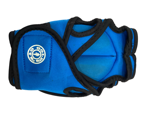 Vist Large View of Product Image Which is Used Golds Gym Ankle Weights Cobalt 2.5 lb