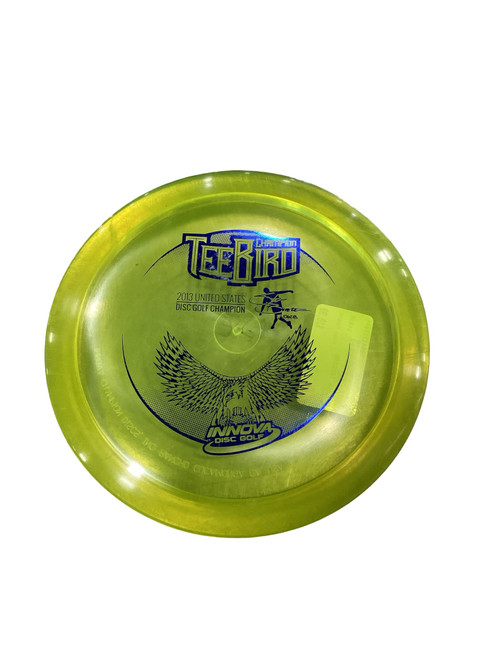 Vist Large View of Product Image Which is Used Innova TEEBIRD Disc Golf Driver Yellow
