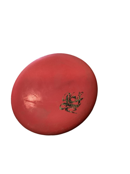 Vist Large View of Product Image Which is Used Latitude 64 DAGGER Disc Golf Putter Red