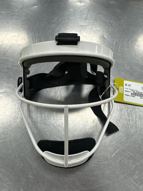 Vist Large View of Product Image Which is Used RIP-IT DEFENSE ADULT BB/SB Fielders Mask White M/L