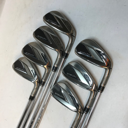Vist Large View of Product Image Which is Used Taylormade STEALTH Mens Iron Set RH 5I-GW/AW