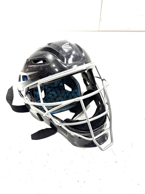 Vist Large View of Product Image Which is Used Easton 6 1/2- 7 1/8 Catchers Helmet w/Mask Black One Size