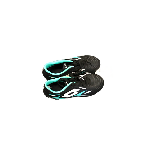 Vist Large View of Product Image Which is Used Lotto Soccer Cleats Black Junior 03