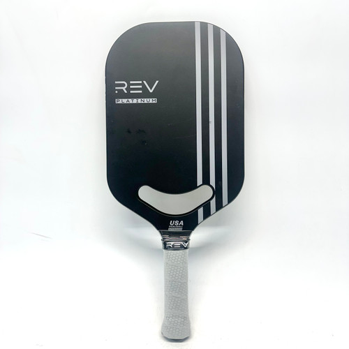 Vist Large View of Product Image Which is Used REV PLATINUM Pickleball Racquet Black