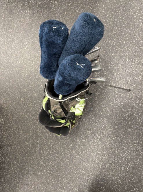 Vist Large View of Product Image Which is Used Dunlop VISION 2000 Mens Package Set RH Black 13 Piece