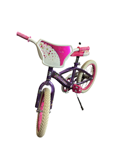 Vist Large View of Product Image Which is Used Supercycle BEDAZZGLE Cruiser Bike Girls Pink 16"