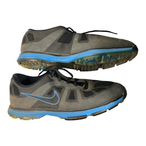 Vist Large View of Product Image Which is Used Nike Mens Golf Shoes Black Senior 9.5