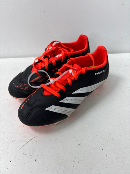 Vist Large View of Product Image Which is Used Adidas Soccer Cleats Black Junior 04