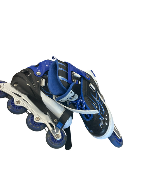 Vist Large View of Product Image Which is Used XMBT Senior Rec Fitness Skates Royal Blue Adjustable