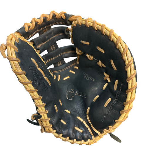 Vist Large View of Product Image Which is Used Rawlings GG ELITE BB/SB First Base RH Throw Black 13"