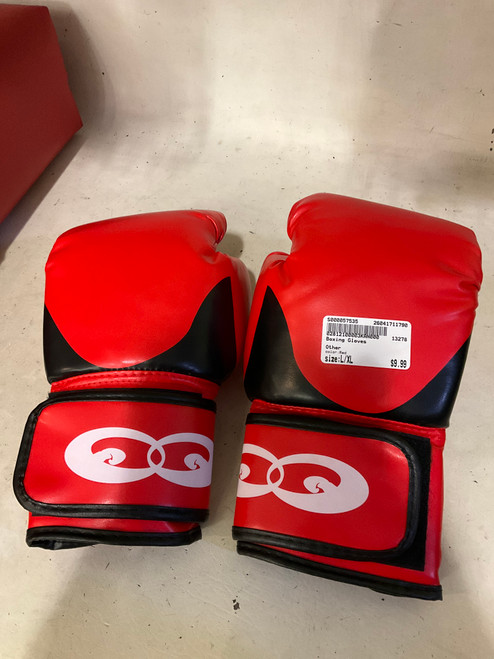 Vist Large View of Product Image Which is Used Boxing Gloves Red L/XL
