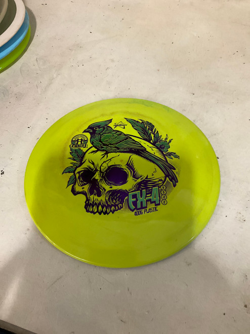 Vist Large View of Product Image Which is Used Prodigy Disc FX-4 Disc Golf Driver Yellow
