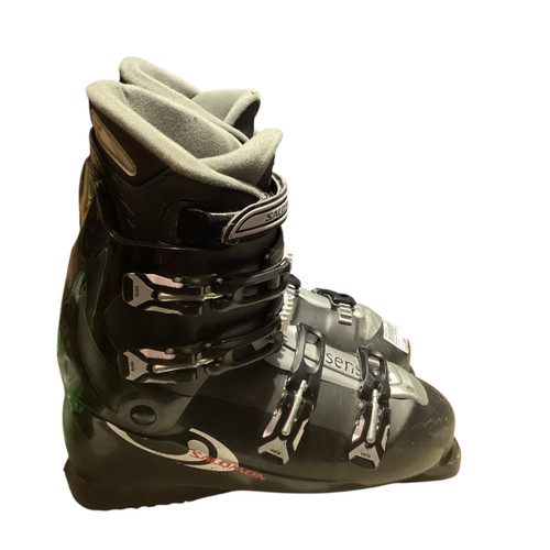 Vist Large View of Product Image Which is Used Salomon PERFORMA 4.0 Mens DH Ski Boot Black 310 MP - M13