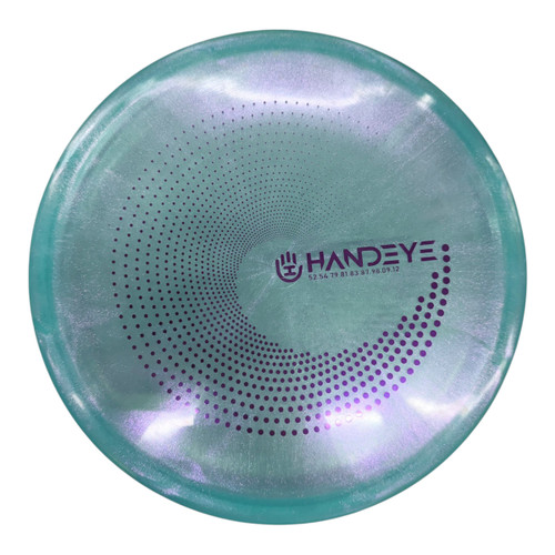 Vist Large View of Product Image Which is Used Westside HANDEYE HARP Disc Golf Putter Teal 176g