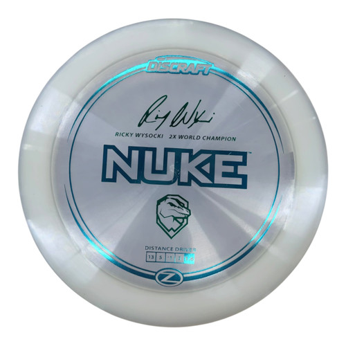 Vist Large View of Product Image Which is Used Discraft RICKY WYSOCKI NUKE Disc Golf Driver None 177g