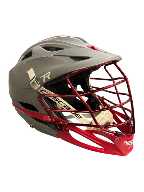 Vist Large View of Product Image Which is Used Cascade R Lacrosse Helmet Grey MD