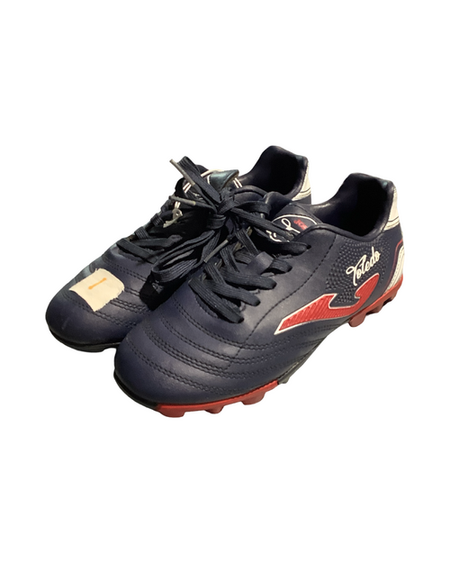 Vist Large View of Product Image Which is Used Joma Soccer Cleats Navy Blue Junior 01