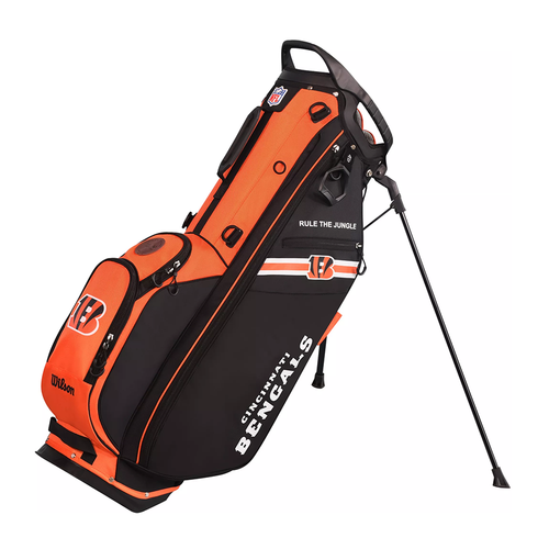 Vist Large View of Product Image Which is New Wilson NFL Golf Stand Bag- Cincinnati Bengals