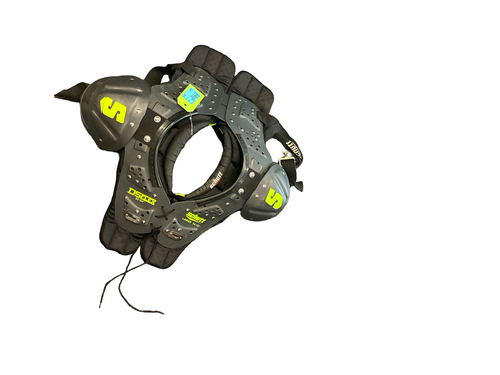 Vist Large View of Product Image Which is Used Schutt Y FLEX 500 FB Shoulder Pads Black MD