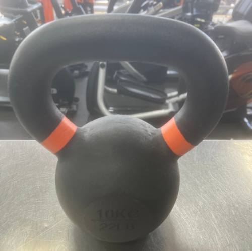 Vist Large View of Product Image Which is Used Kettle Dumbbell (Each) Black 22 lb