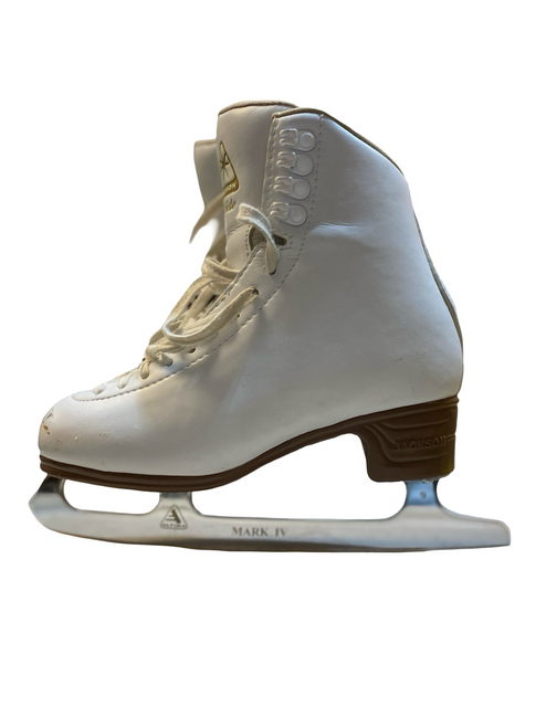 Vist Large View of Product Image Which is Used Jackson ARTISTE WomensFigure Skate White Senior 4.5