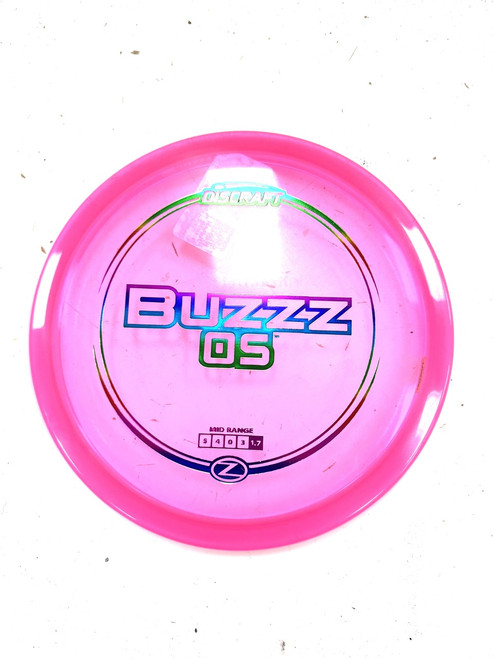 Vist Large View of Product Image Which is Used Discraft BUZZZ OS Disc Golf Mid Range Pink