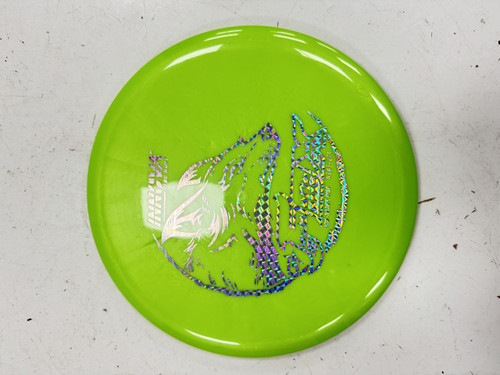 Vist Large View of Product Image Which is Used Innova G STAR FOX Disc Golf Mid Range Green