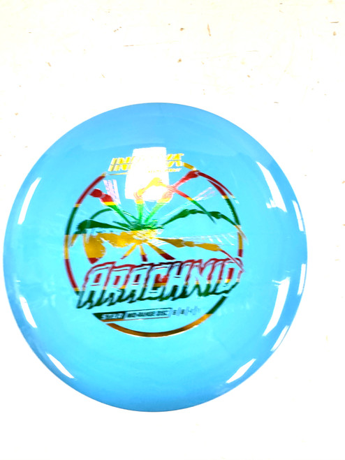 Vist Large View of Product Image Which is Used Innova STAR ARACHNID Disc Golf Mid Range Royal Blue