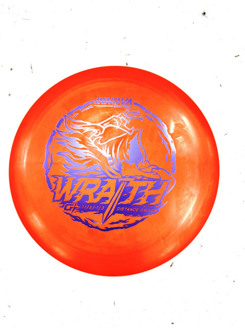 Vist Large View of Product Image Which is Used Innova G STAR WRAITH Disc Golf Driver Orange