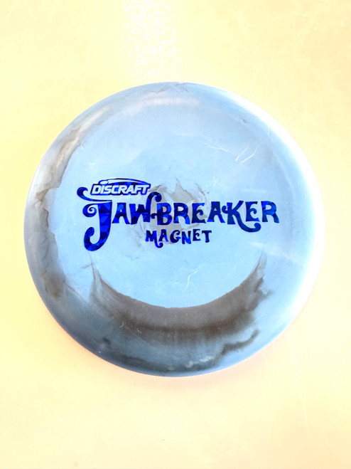 Vist Large View of Product Image Which is Used Discraft JAWBREAKER MAGNET Disc Golf Putter Royal Blue