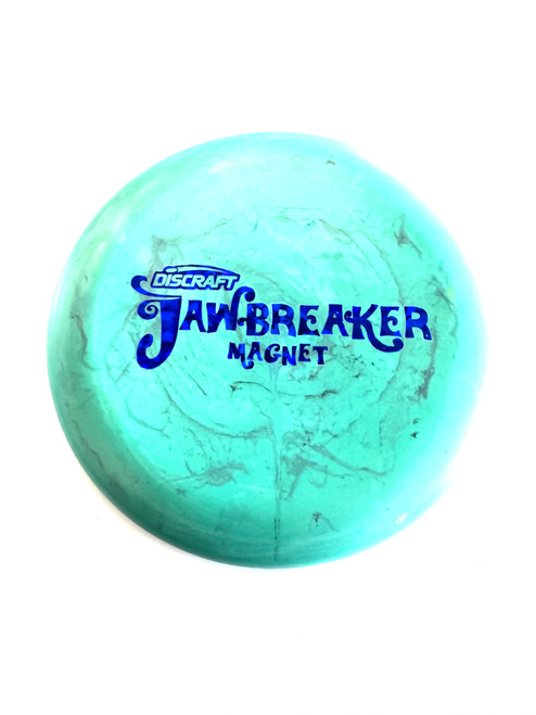 Vist Large View of Product Image Which is Used Discraft JAWBREAKER MAGNET Disc Golf Putter Teal